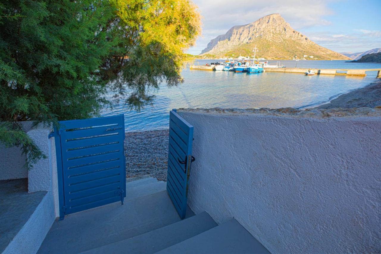 Marialenas House - Stone House At Myrties Beach Kalymnos Eksteriør bilde